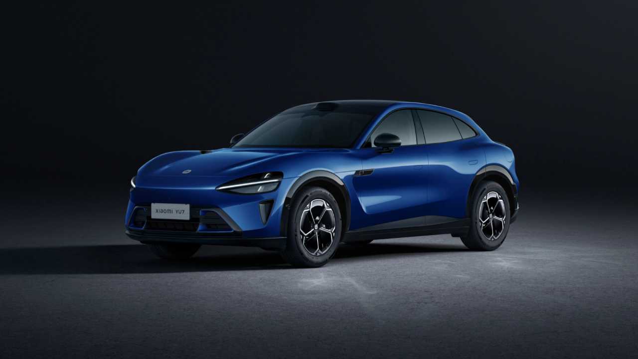 Xiaomi YU7 Mid-Size Luxury Pure Electric Crossover SUV Deep Sea Blue - LUM Auto