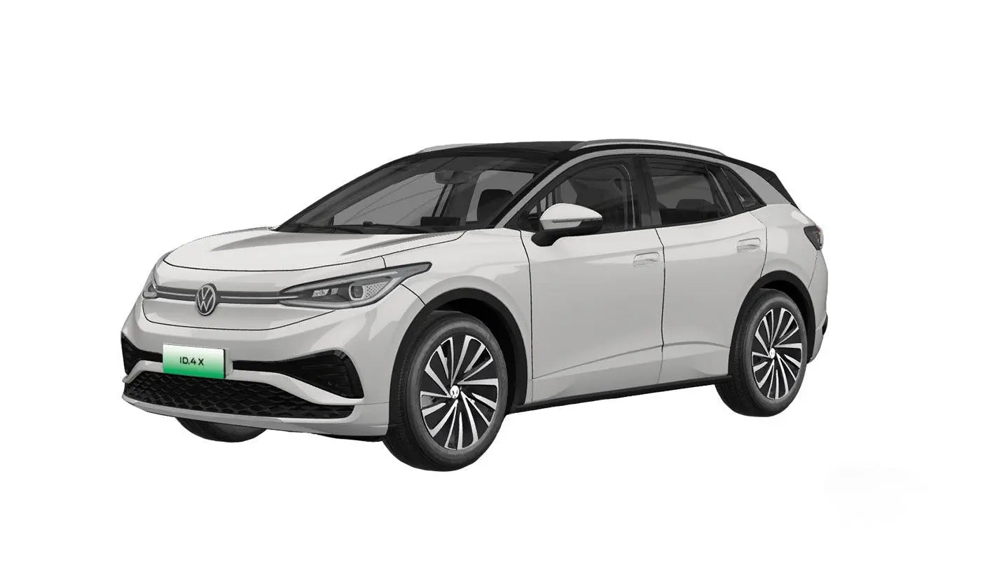 2025 Volkswagen ID4X Electric SUV Starshine White - LUM Auto