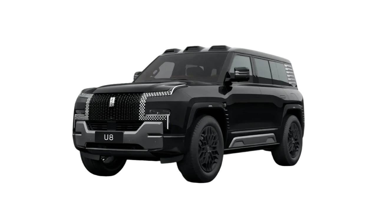 2023 Yangwang U8 Full-Size Luxury Off-Road Electric SUV Obsidian Black - LUM Auto