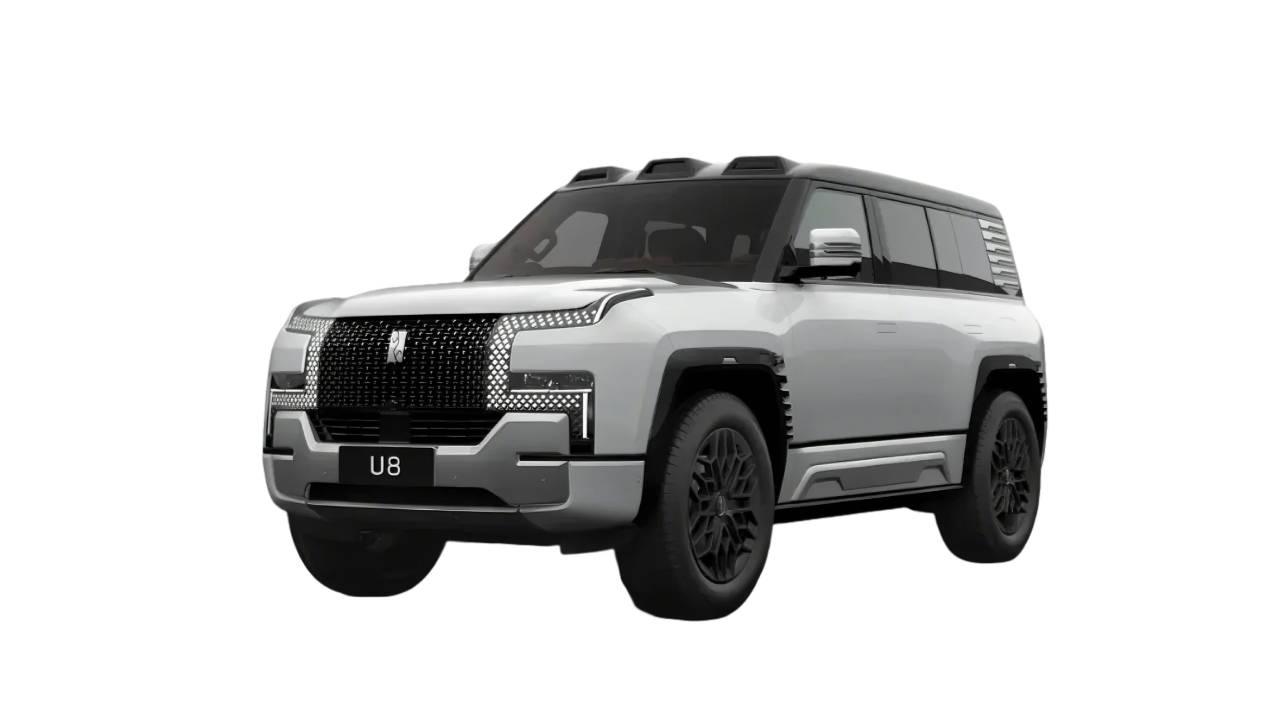 2023 Yangwang U8 Full-Size Luxury Off-Road Electric SUV Fluorite White - LUM Auto