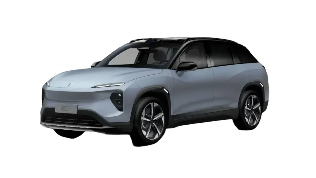 2024 NIO ES7 Mid-Size Luxury Electric SUV Stratosphere Blue - LUM Auto