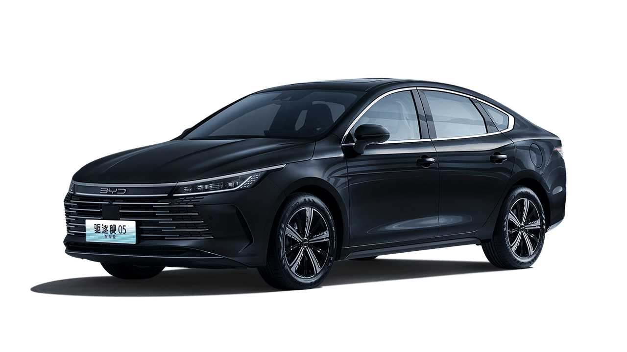 2024 BYD Destroyer 05 Plug-in Hybrid Sedan Phantom Black - LUM Auto