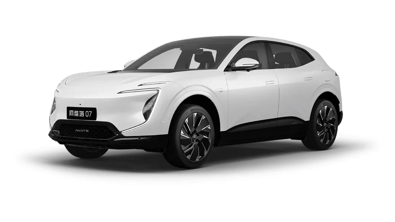 2024 Avatr 07 Mid-Size Luxury Electric SUV Dawn White - LUM Auto