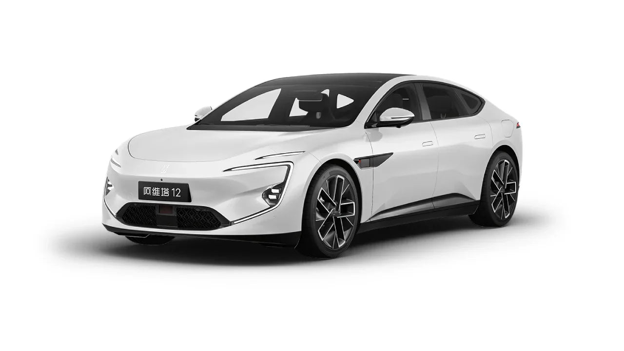 2025 Avatr 12 Mid-Size Luxury Electric Sedan Glacier White - LUM Auto