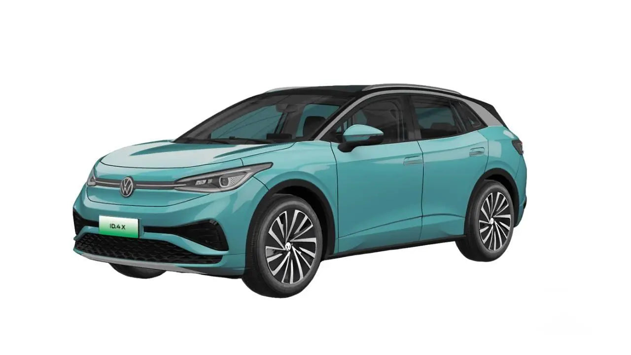 2025 Volkswagen ID4X Electric SUV Mint Green - LUM Auto