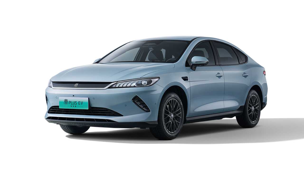 2024 BYD Qin PLUS EV Electric Sedan lcy Aqua - LUM Auto