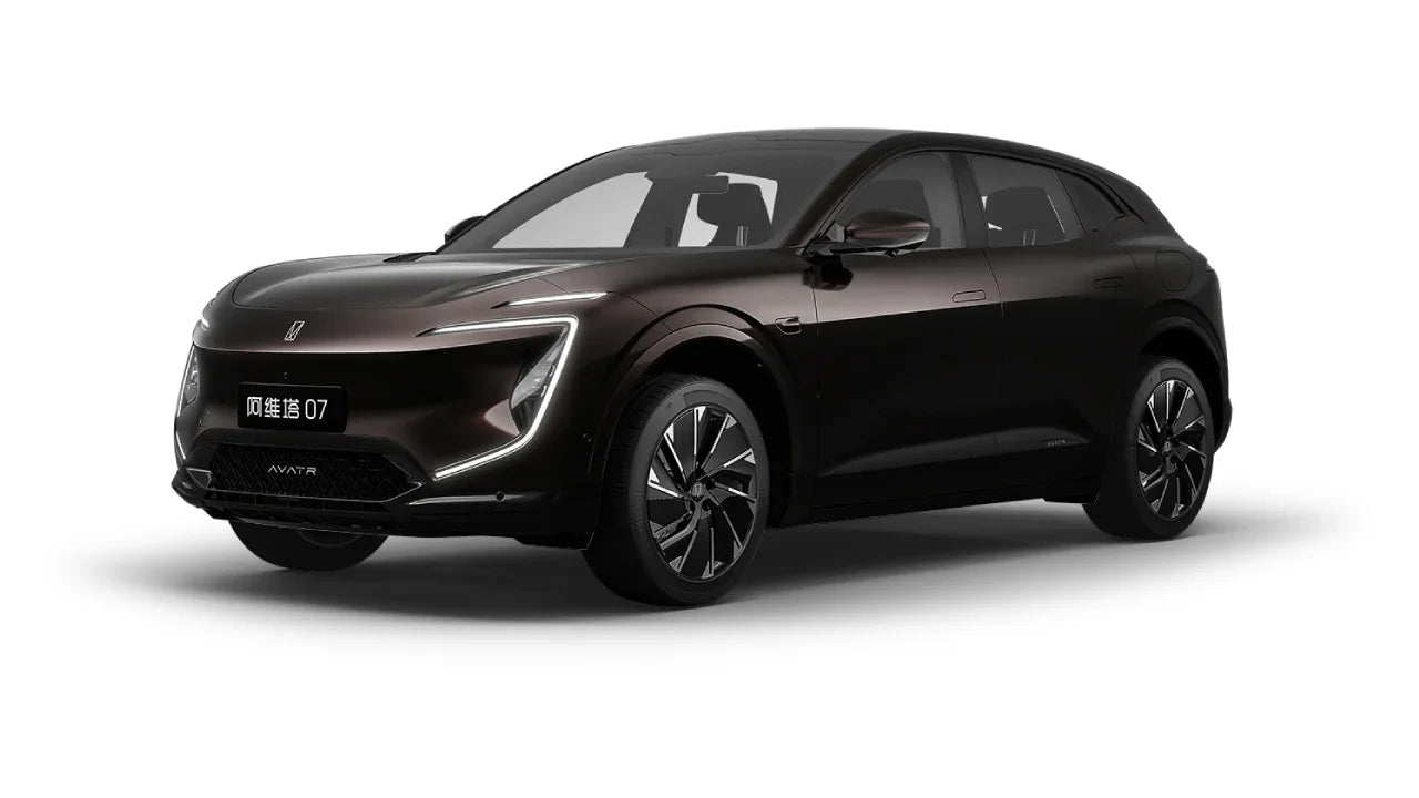 2024 Avatr 07 Mid-Size Luxury Electric SUV Pebble Black - LUM Auto