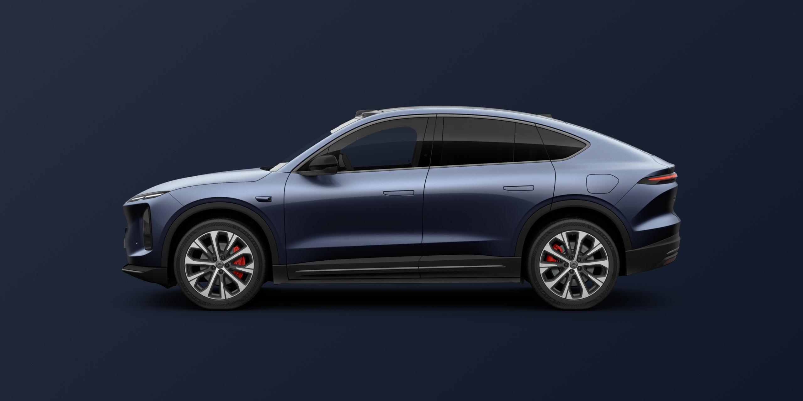 2025 NIO EC6 Mid-Size Luxury Electric SUV Antarctic Star Blue - LUM Auto