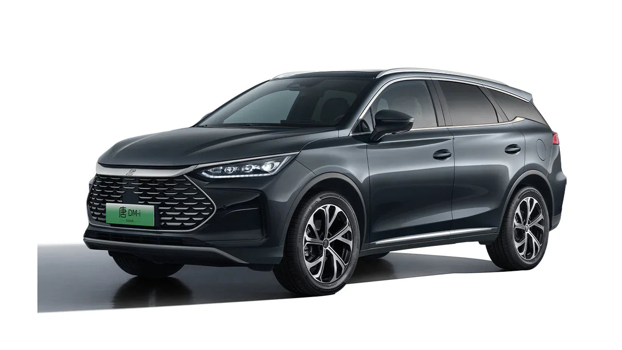 2025 BYD Tang DM-i Mid-Size Plug-in Hybrid (PHEV) SUV Mountain Range Gray - LUM Auto