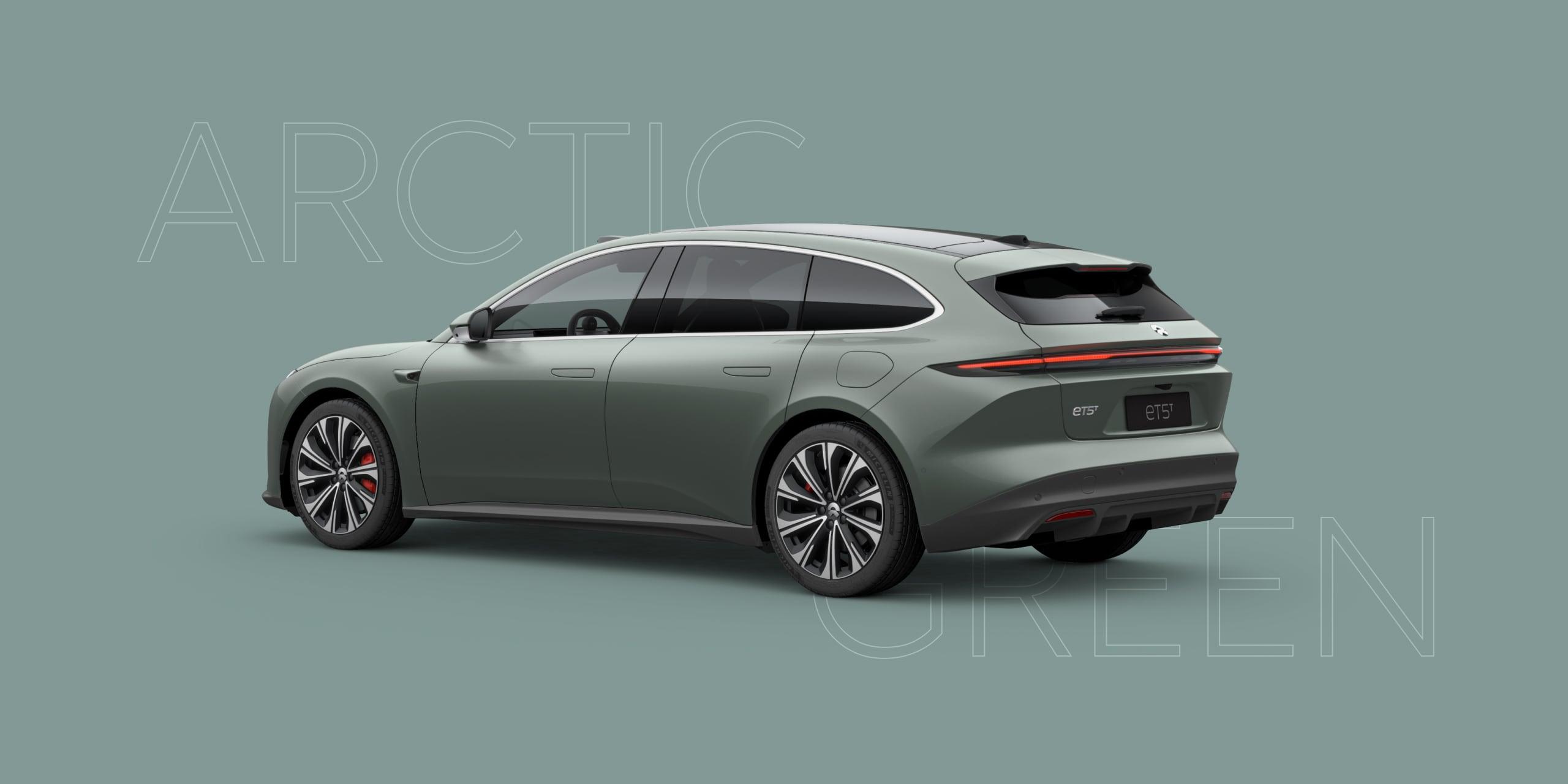 2024 NIO ET5T(Touring) Mid-Size Luxury Electric Wagon Sunlight Gold - LUM Auto