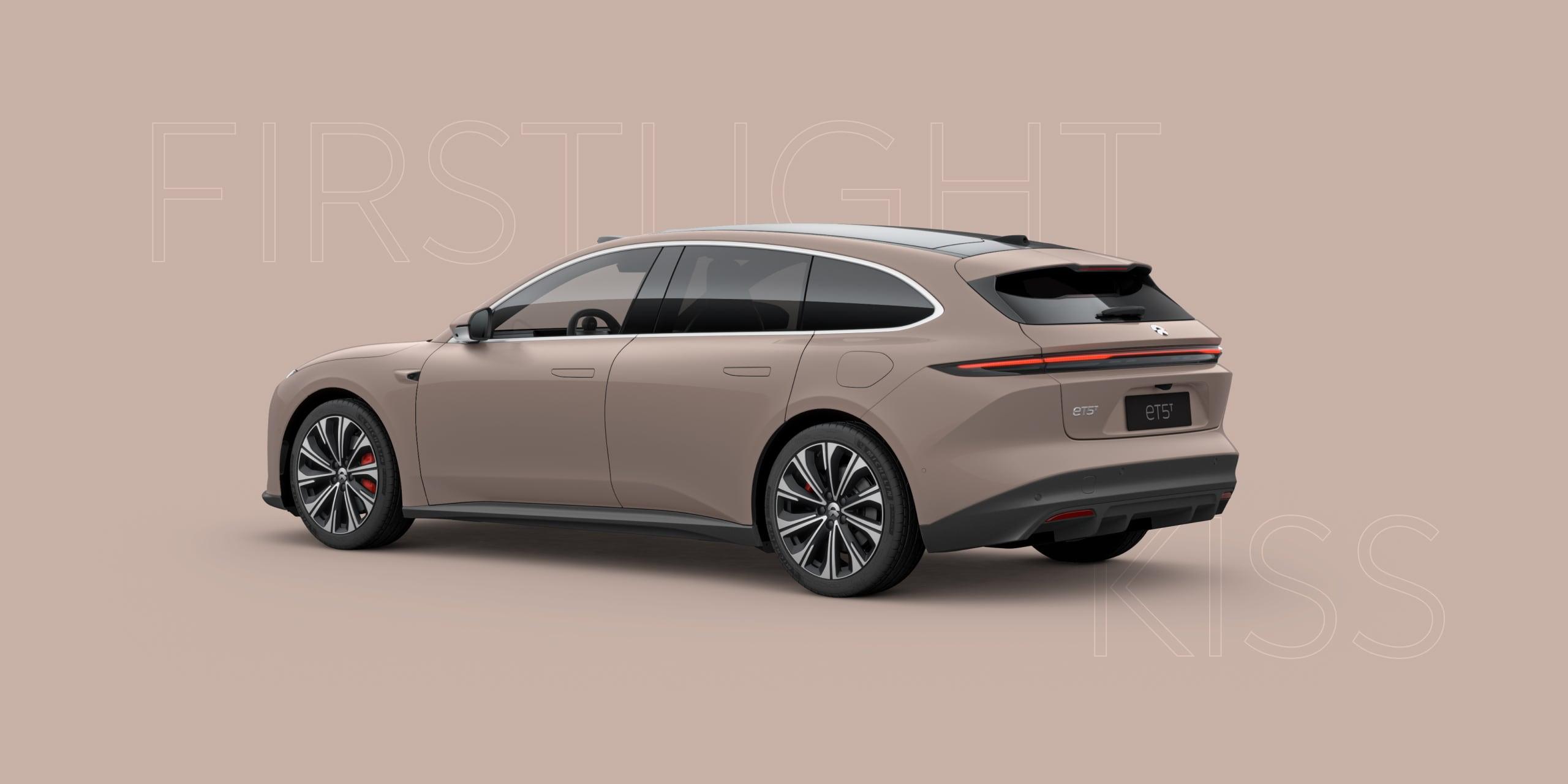 2024 NIO ET5T(Touring) Mid-Size Luxury Electric Wagon Sunbathe Yellow - LUM Auto