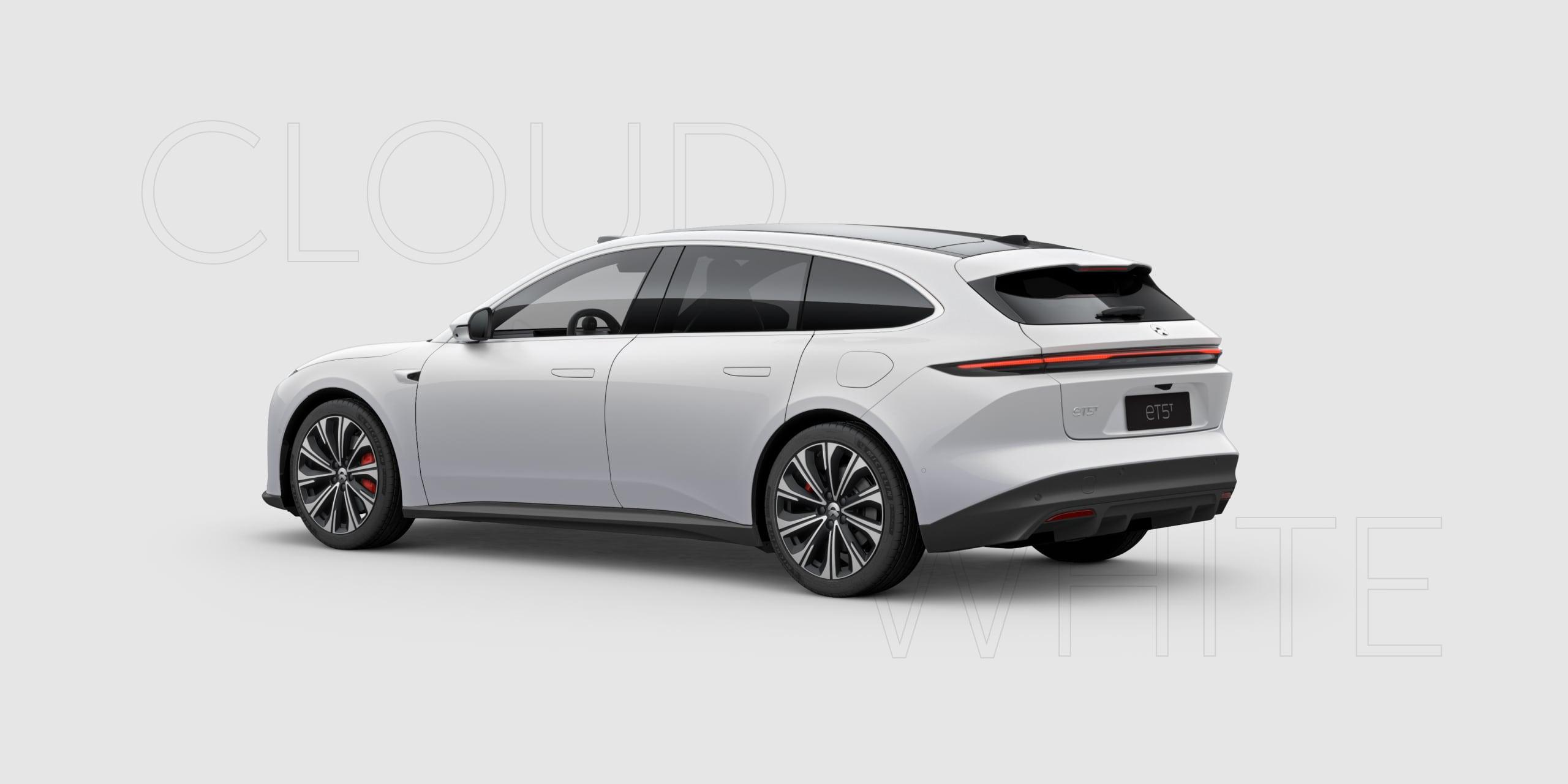 2024 NIO ET5T(Touring) Mid-Size Luxury Electric Wagon Cloud White - LUM Auto