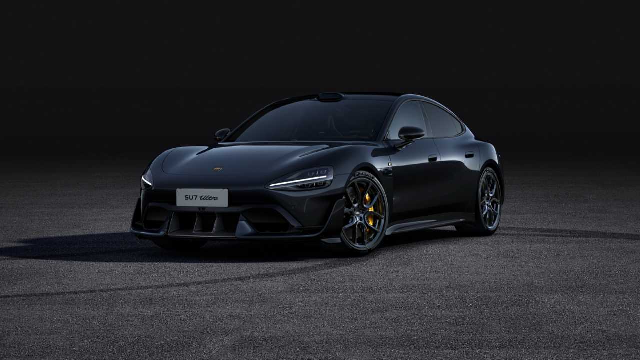 2025 Xiaomi SU7 Ultra Large Luxury High-Performance Pure Electric Sedan Obsidian Black - LUM Auto