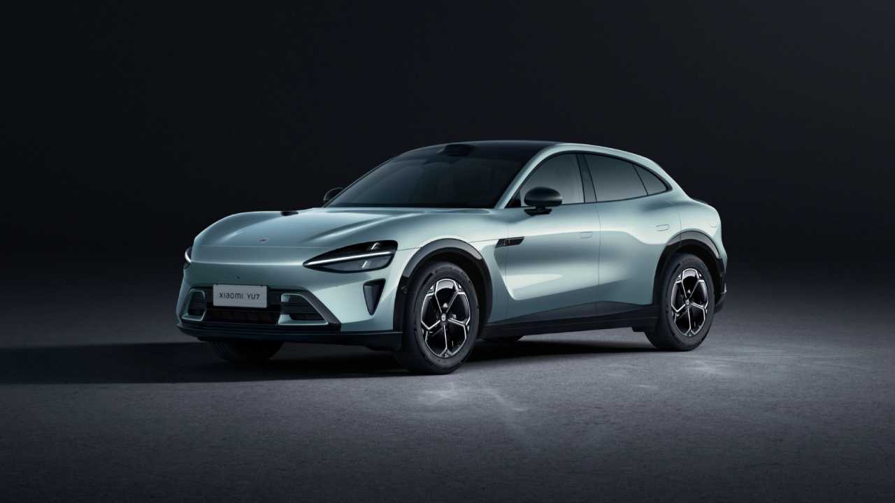 Xiaomi YU7 Mid-Size Luxury Pure Electric Crossover SUV Celadon Blue-Green - LUM Auto