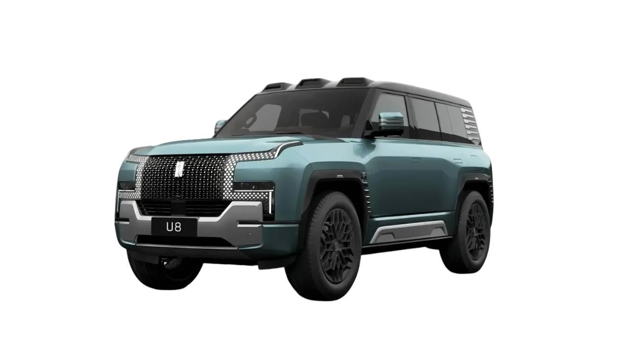 2023 Yangwang U8 Full-Size Luxury Off-Road Electric SUV Dragonstone Green - LUM Auto