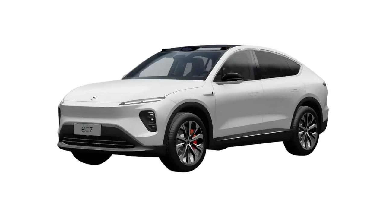 2024 NIO EC7 Mid-Size Luxury Electric SUV Coupe Cloud White - LUM Auto