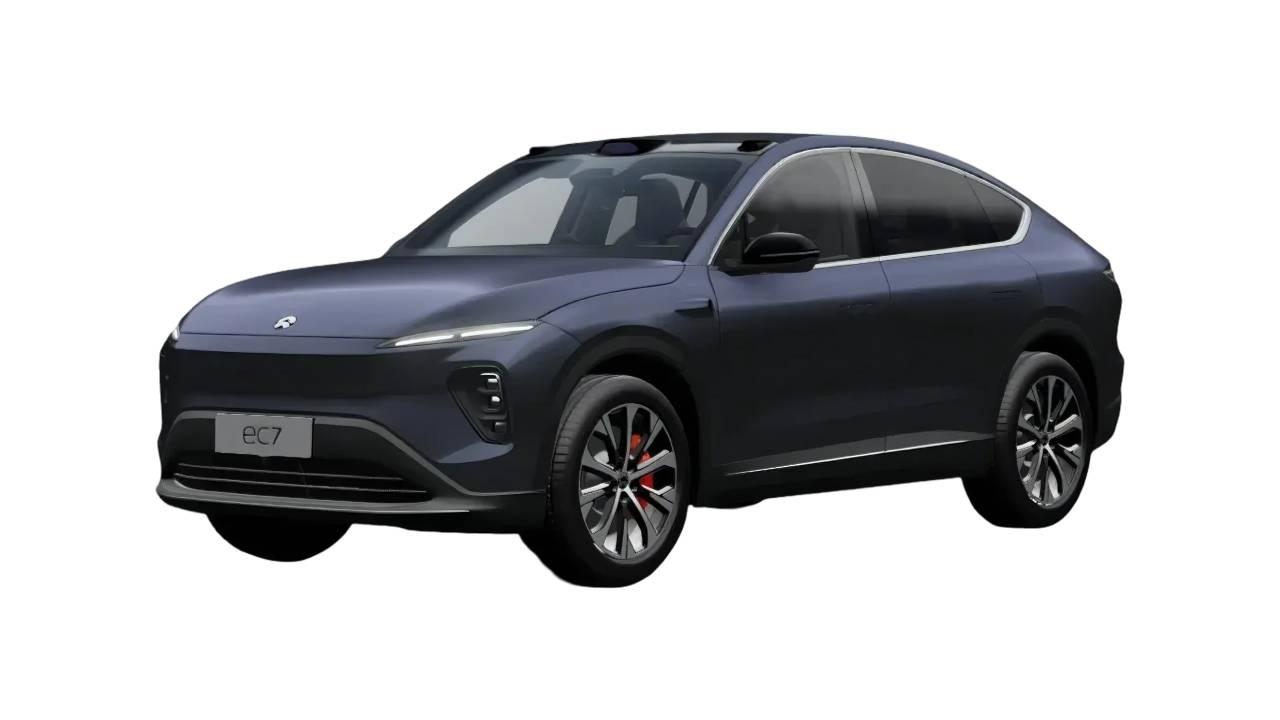 2024 NIO EC7 Mid-Size Luxury Electric SUV Coupe Antarctic Star Blue - LUM Auto