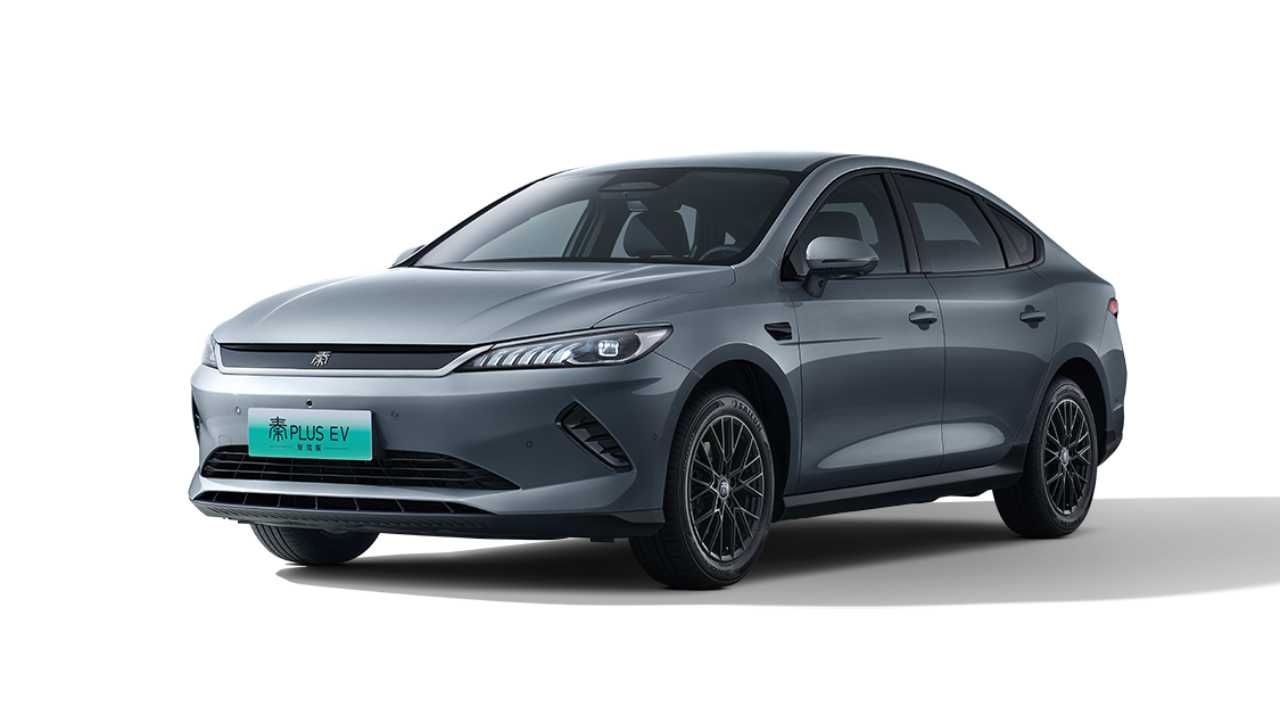 2024 BYD Qin PLUS EV Electric Sedan Timeless Grey - LUM Auto