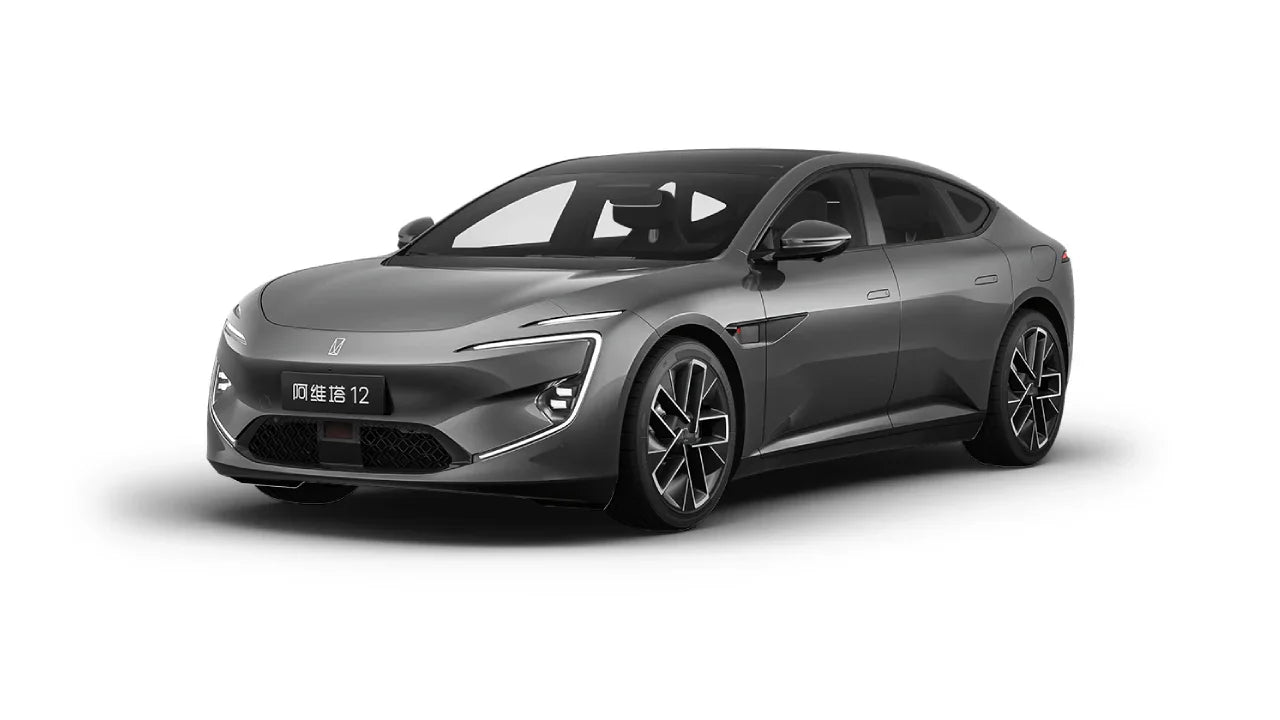 2025 Avatr 12 Mid-Size Luxury Electric Sedan Obsidian Gray - LUM Auto
