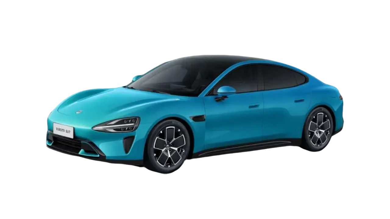 2024 Xiaomi SU7 Large-Size Luxury Pure Electric Sedan Gulf Blue - LUM Auto