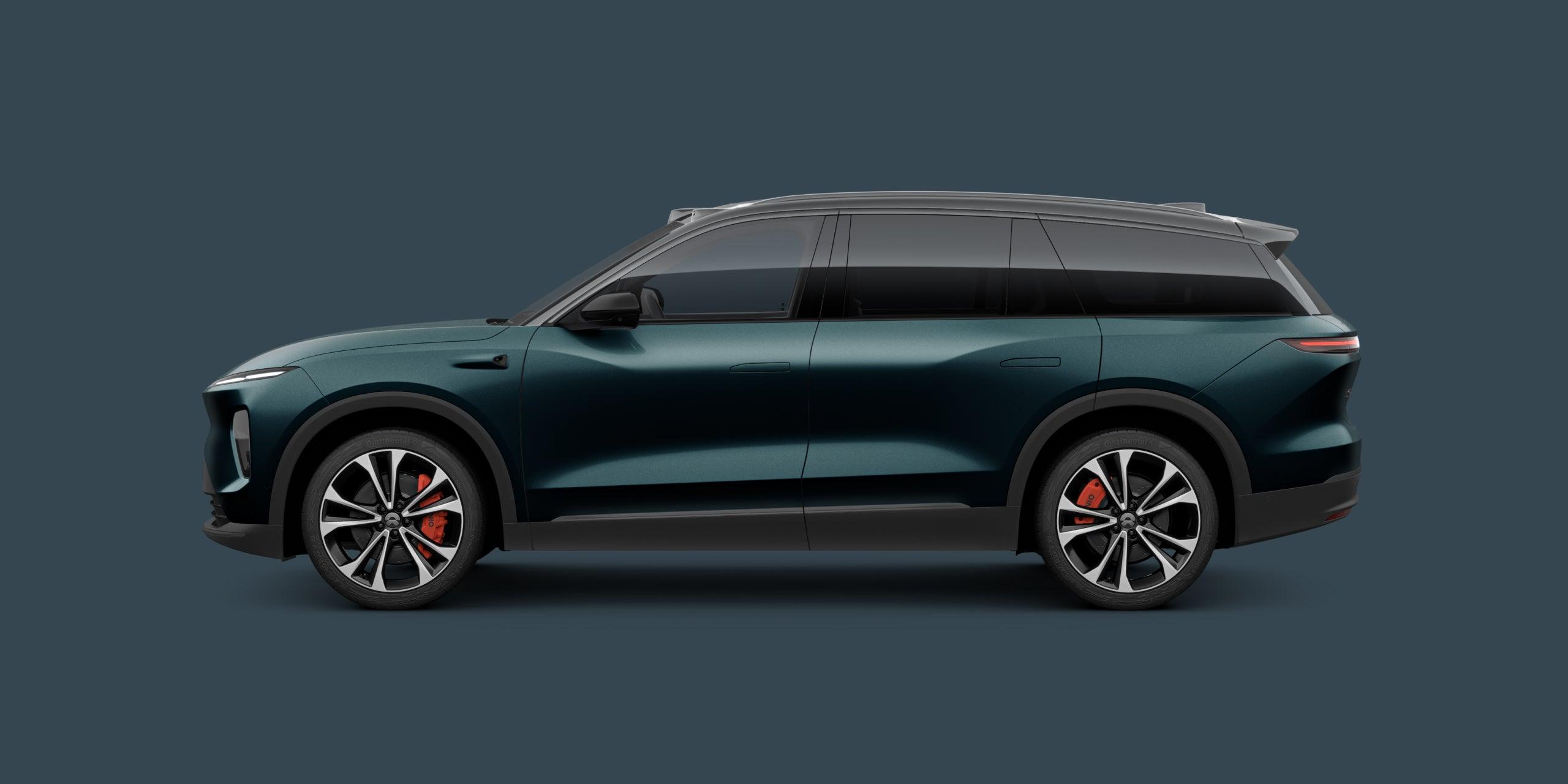 2024 NIO ES8 Full-Size Luxury Electric SUV Arctic Green - LUM Auto