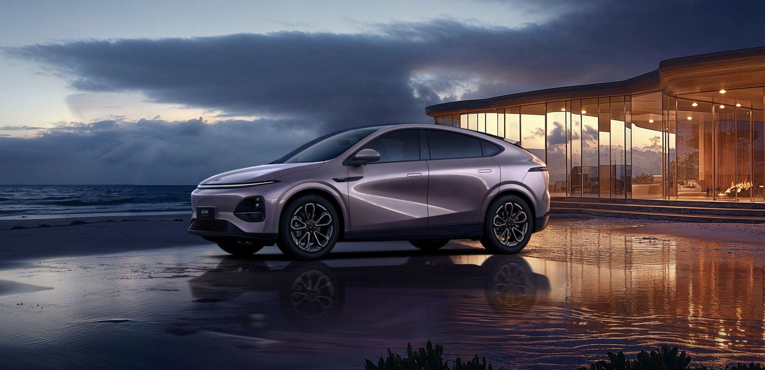 2025 XPeng G6 Mid-Size All-Electric SUV Twilight Purple - LUM Auto