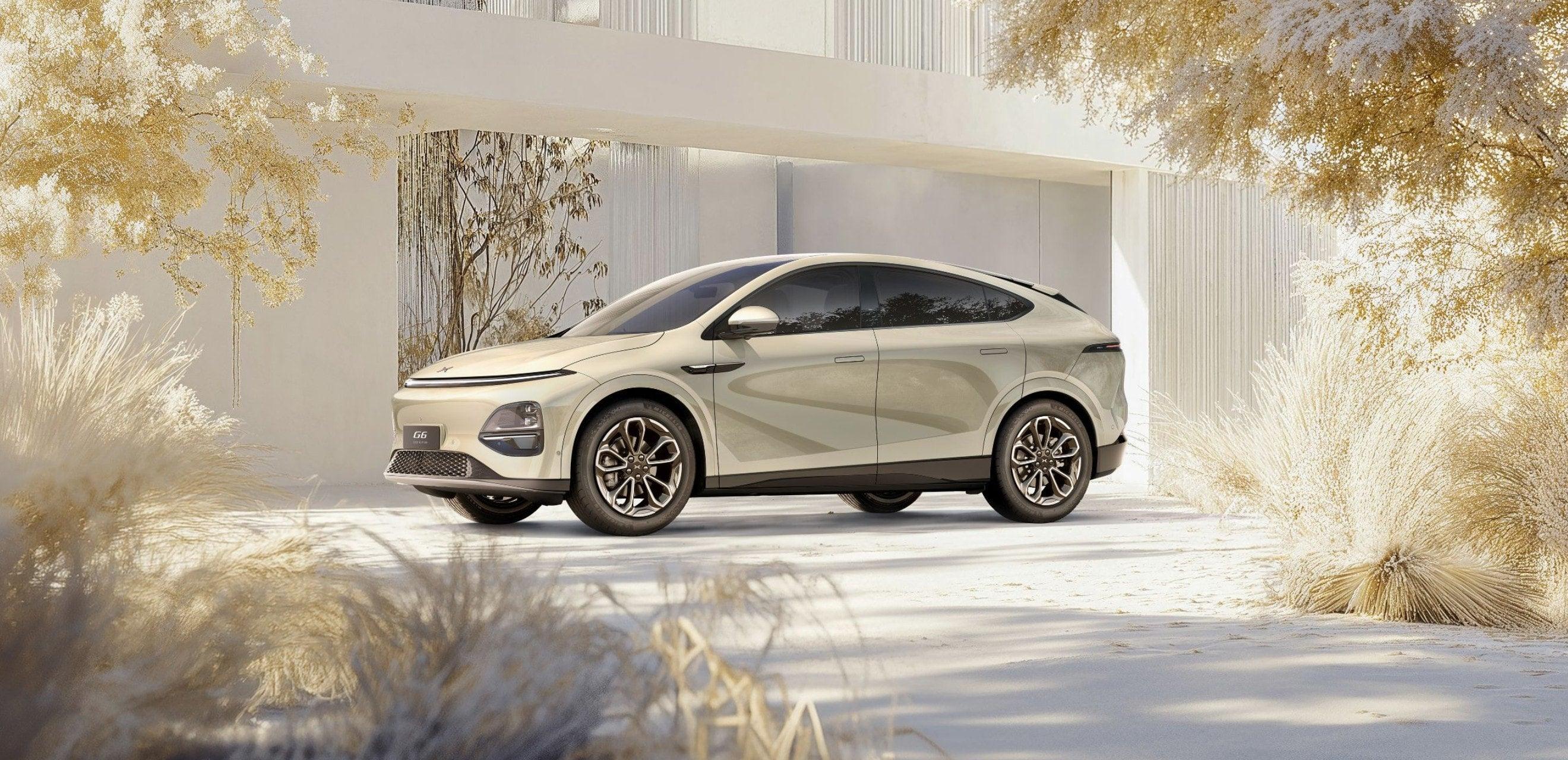 2025 XPeng G6 Mid-Size All-Electric SUV Shell Beige - LUM Auto