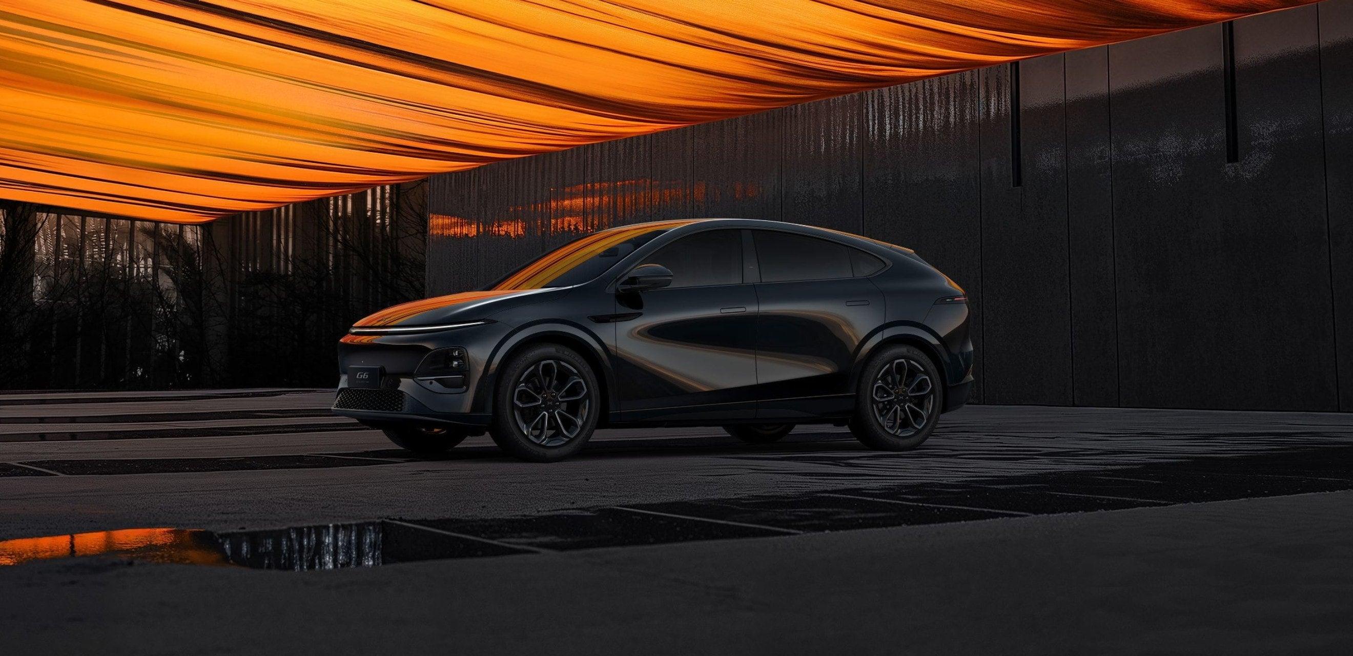 2025 XPeng G6 Mid-Size All-Electric SUV Midnight Black - LUM Auto
