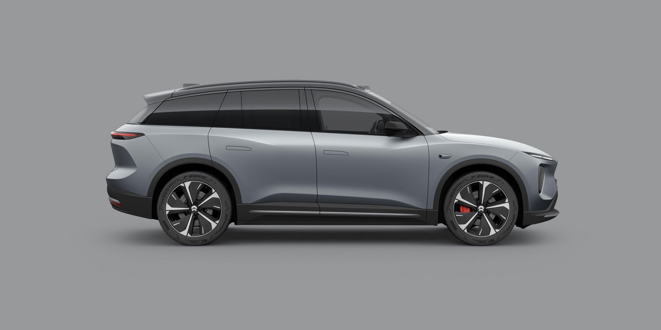 2024 NIO ES6 Mid-Size Luxury Electric SUV Stellar Gray - LUM Auto